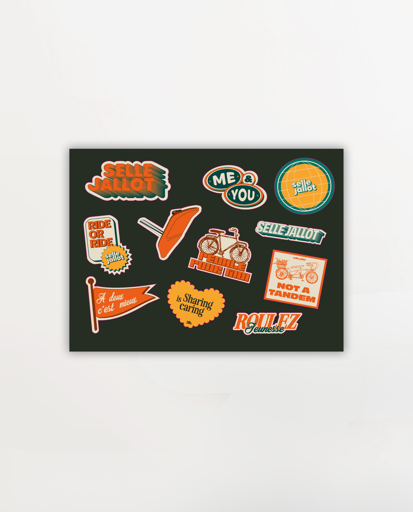 Planche de stickers
