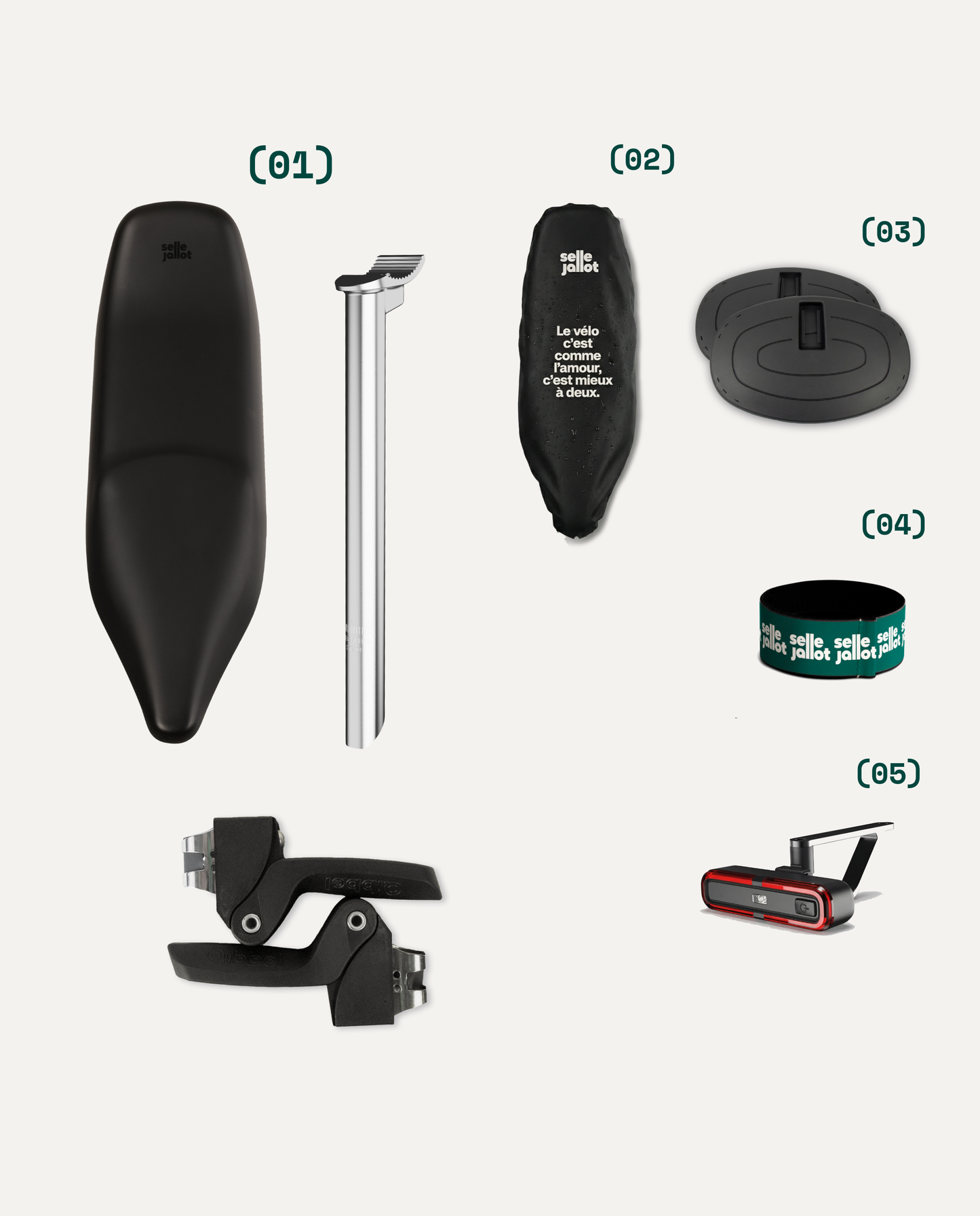 Pack Selle & Accessoires